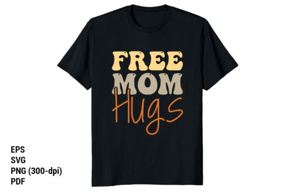 Free Mom Hugs T-Shirt Designs: A Versatile Graphic Asset for Creative Projects