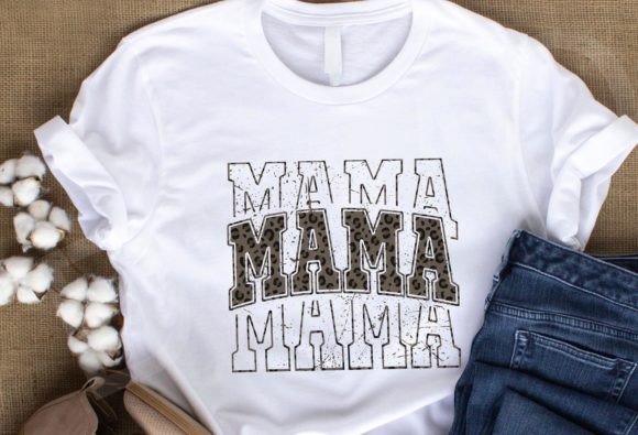 Grunge Mama PNG: A Distressed Mom Graphic for T-Shirt Designs