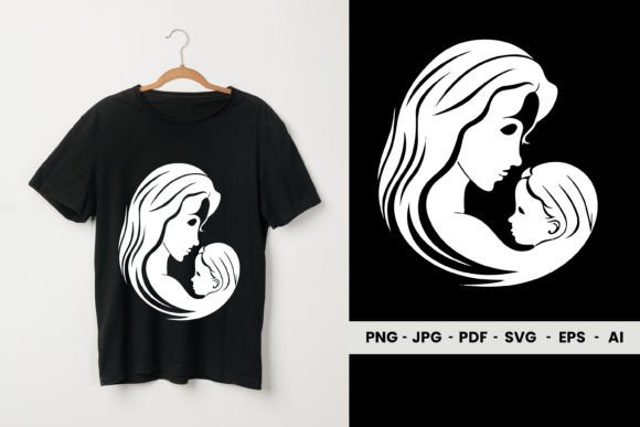Happy Mother’s Day SVG Design for T-Shirt Creations