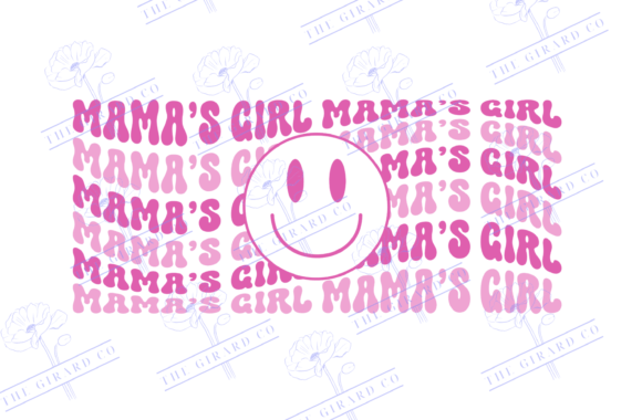 Mama’s Girl, Daughter, Mom Daughter: A Heartfelt Graphic for T-Shirt Designs
