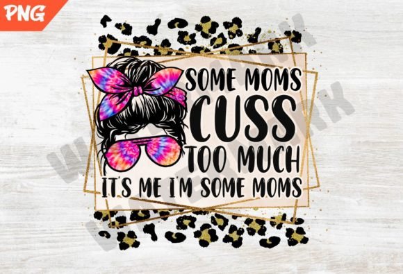 Mother’s Day PNG, Floral Mom PNG: A Versatile Graphic Design Asset for T-Shirt Designs