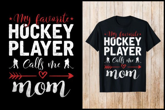 My Hockey Player Calls Me Mom T-Shirt Design Review